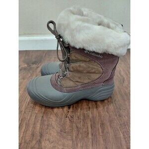 Columbia Sierra Summette Faux Fur Boots Women Size 8